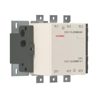 Контактор магнитный 115А 55кВт (AC3) кат 380В AC