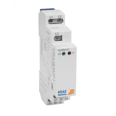 Реле контроля фаз OptiRel D PHS-3-1M-03-PP-2 чередования обрыва фаз трехфазный 2СО