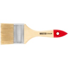 Кисть флейцевая, натур. щетина, 55 топс, лакиров.ручка, ширина 60 мм