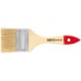 Кисть флейцевая, натур. щетина, 55 топс, лакиров.ручка, ширина 60 мм