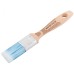 Кисть флейцевая, толщ. 14,4 мм, ПБТ-щетина, нерж. обжим., буковая ручка, ширина 30 мм