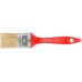 Кисть флейцевая, толщ. 13 мм, 70 ПБT/30 светлая натур. щетина, нерж.обжим, пласт. ручка, ширина 40 мм