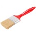 Кисть флейцевая, толщ. 14 мм, 70 ПБT/30 светлая натур. щетина, нерж.обжим, пласт. ручка, ширина 50 мм
