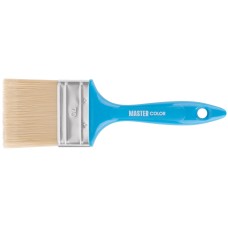 Кисть флейцевая, толщ. 16 мм, ПЭТ-щетина, нерж. обжим, пласт. ручка, ширина 70 мм