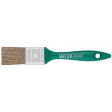 Кисть флейцевая, толщ. 11 мм, 70 ПЭT/30 натур. щетина, нерж.обжим, пласт.ручка, ширина  30 мм