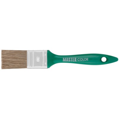 Кисть флейцевая, толщ. 11 мм, 70 ПЭT/30 натур. щетина, нерж.обжим, пласт.ручка, ширина  30 мм