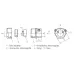 СТМ(В) 20 (3/4'') Муфта соединительная