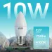 Лампа Gauss Elementary Свеча 10W 750lm 4100K E27 LED 1/10/100