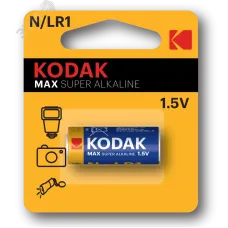 Батарейки Kodak LR1-1BL /N MAX SUPER Alkaline [KN-1] (12/72/27648)