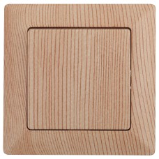 4-101-11 Intro Выключатель, 10А-250В, СУ, Solo, сосна (10/200/2000)