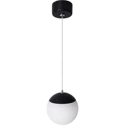 Светильник подвесной (подвес) ЭРА ADELAIDA PL35 BK G9 потолочный шар черный
