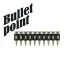 Гвозди усиленные для монтажного пистолета по бетону  и металлу  CN EG bullet point 3,05х22 мм (1000 шт)