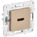 SKANDY Розетка HDMI SK-H01Sa песочный IEK