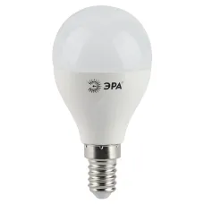 Лампочка светодиодная ЭРА STD LED P45-9W-827-E14 E14 / Е14 9Вт шар теплый белый свет