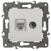 14-3110-01 ЭРА Розетка RJ45+TV, IP20, белый (10/100/3200) 14-3110-01 ЭРА Розетка RJ45+TV, IP20, белый (10/100/3200)