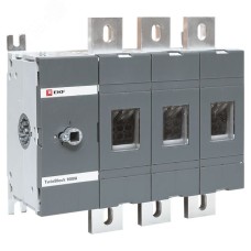 Рубильник 1600A 3P без рукоятки управления Twin block
