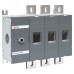 Рубильник 1600A 3P без рукоятки управления Twin block