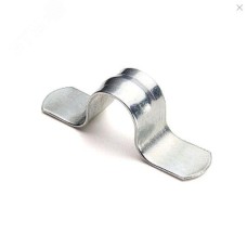 Скоба металлическая двухлапковая для монтажного пистолета d 48-50мм.