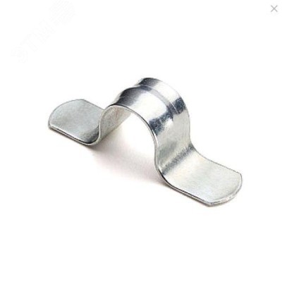 Скоба металлическая двухлапковая для монтажного пистолета d 48-50мм.