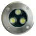 Светильник тротуарный, 3LED теплый белый, 3W, 100xH80mm, внутренний диаметр: 70mm, IP 67, SP4111, артикул 32012