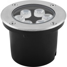 Светильник тротуарный, 6LED RGB, 6W,120xH90mm, внутренний диаметр: 90mm, IP 67, SP4112, артикул 32017