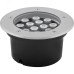 Светильник тротуарный,12LED теплый белый, 12W, 180xH85mm, внутренний диаметр: 130mm, IP 67, SP4114, артикул 32021