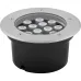 Светильник тротуарный,12LED теплый белый, 12W, 180xH85mm, внутренний диаметр: 130mm, IP 67, SP4114, артикул 32021