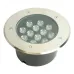 Светильник тротуарный,12LED теплый белый, 12W, 180xH85mm, внутренний диаметр: 130mm, IP 67, SP4114, артикул 32021