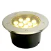 Светильник тротуарный,12LED теплый белый, 12W, 180xH85mm, внутренний диаметр: 130mm, IP 67, SP4114, артикул 32021