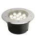 Светильник тротуарный, 12LED холодный белый, 12W, 180xH90mm, внутренний диаметр: 150mm, IP 67, SP4114, артикул 32022