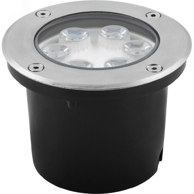 Светильник тротуарный, 6LED зеленый, 6W, 120xH90mm, внутренний диаметр: 104mm, IP 67, SP4112, артикул 32112