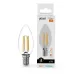 Лампа Gauss Filament Elementary Свеча 12W 730lm 2700К Е14 LED 1/10/100