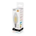 Лампа Gauss Filament Elementary Свеча 12W 730lm 2700К Е14 LED 1/10/100