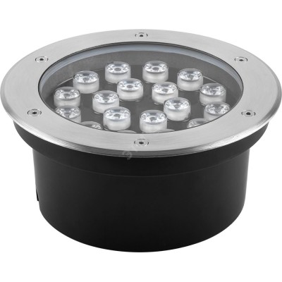 Светильник тротуарный, 18LED холодный белый, 18W, 200xH90mm, IP67, SP2707, артикул 32135
