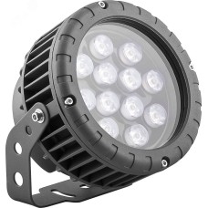 Светодиодный прожектор, D150xH200, IP65 12W 85-265V, холодный белый, LL-883, артикул 32141