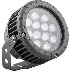 Светодиодный прожектор, D150xH200, IP65 12W 85-265V, RGB, LL-883, артикул 32142