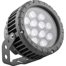 Светодиодный прожектор, D150xH200, IP65 12W 85-265V, RGB, LL-883, артикул 32142