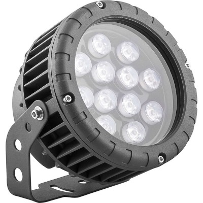 Светодиодный прожектор, D150xH200, IP65 12W 85-265V, RGB, LL-883, артикул 32142