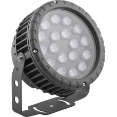 Светодиодный прожектор, D180xH230, IP65 18W 85-265V, RGB, LL-884, артикул 32145