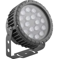 Светодиодный прожектор, D180xH230, IP65 18W 85-265V, RGB, LL-884, артикул 32145
