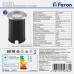 Светодиодный светильник, D62xH82, 3W AC12V 2700K IP68, SP2813, 32163