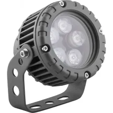 Светодиодный прожектор, D95xH130, IP65 5W 85-265V, зеленый ,LL-882, артикул 32234