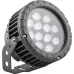 Светодиодный прожектор, D150xH200, IP65 12W 85-265V, зеленый, LL-883, артикул 32235