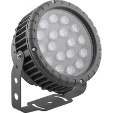 Светодиодный прожектор, D180xH230, IP65 18W 85-265V, зеленый, LL-884