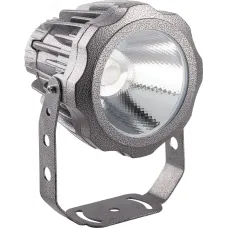 Светодиодный прожектор, D90xH115, IP65 10W 85-265V, зеленый, LL-886, артикул 32238