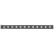 Светодиодный линейный прожектор с DMX, 12LED RGB, 500x40x48mm, 12W 24V, IP65,LL-892, артикул 32257