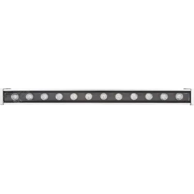 Светодиодный линейный прожектор с DMX, 12LED RGB, 500x40x48mm, 12W 24V, IP65,LL-892, артикул 32257