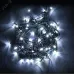 CL03 Гирлянда линейная, 40 LED 5000K, 4м +1.5м (с контроллером) зеленый шнур, IP20
