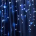 Гирлянда 230V 200 LED синий, длина 4,5м, IP44, сетевой шнур 3м в комплекте, CL22