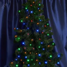 Гирлянда 230V 210 LED мульти, IP44, шнур 4м, CL91
